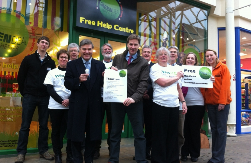 Opening Green Deal shop