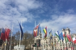 Parliament Square flags