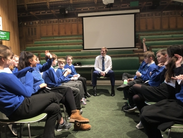 Harestock Primary School in Parliament